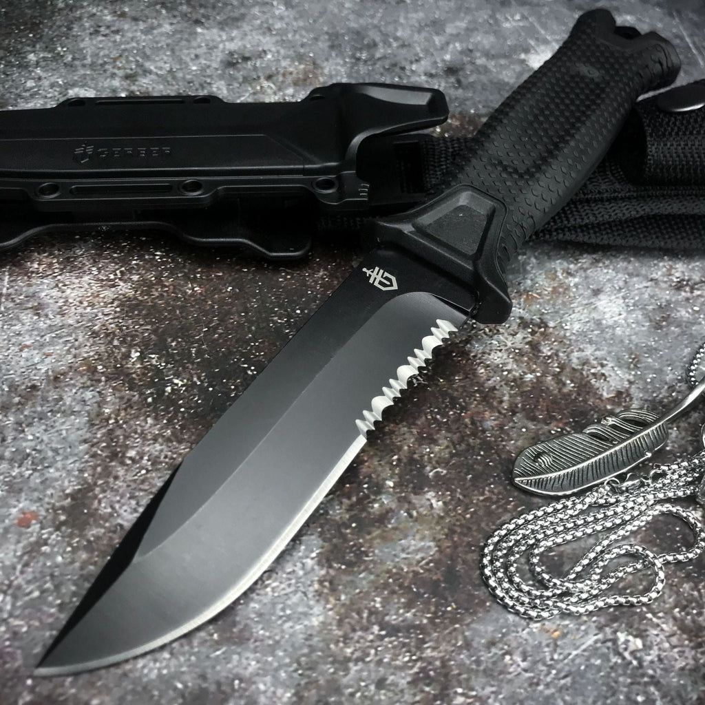 Goebel Infantry Outdoor Tactical Survival Knife - EDC with OWB Sheath