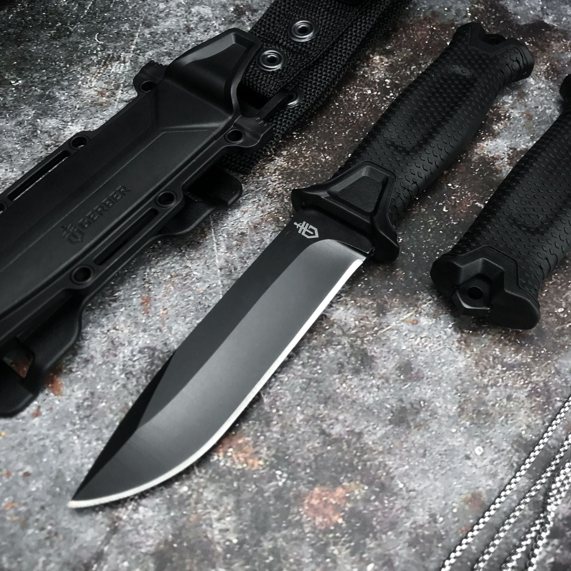 Goebel Infantry Outdoor Tactical Survival Knife - EDC with OWB Sheath