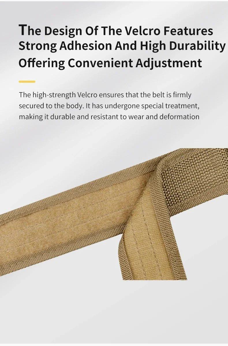 Quick Release Tactical Belt - Combat Belt for Outdoor Activities