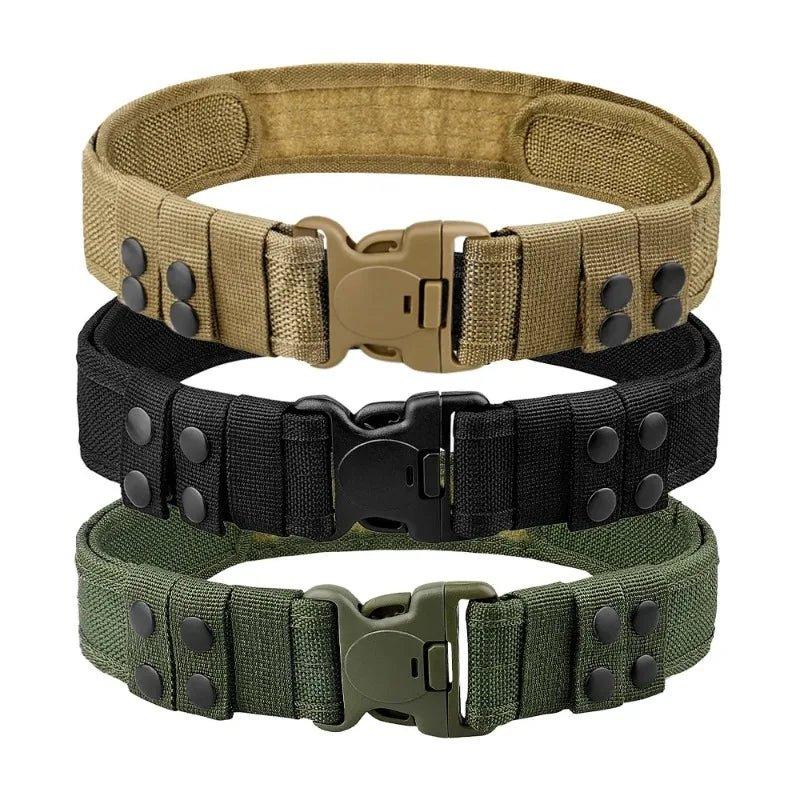 Quick Release Tactical Belt - Combat Belt for Outdoor Activities