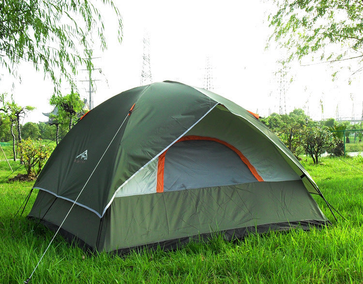 3 Person Tent - Rain Cover with Dual Entrance