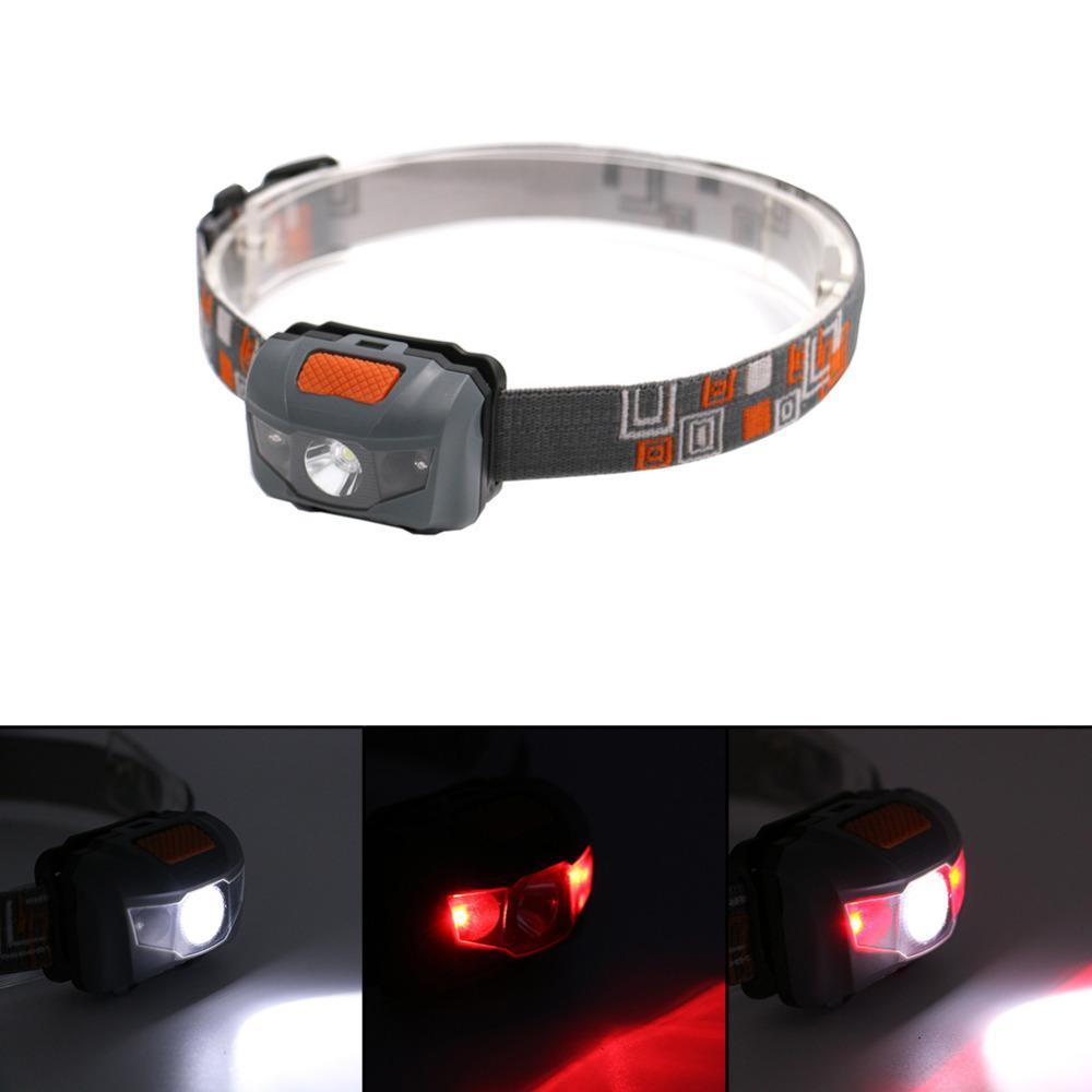 800 Lumens Mini Headlamp - 4 Mode Outdoor Headlight AAA