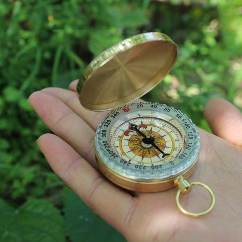 Outdoor Travel Survival Kit - Mini Camping Tools, Emergency Blanket, Compass, Ferro Rod and Knife