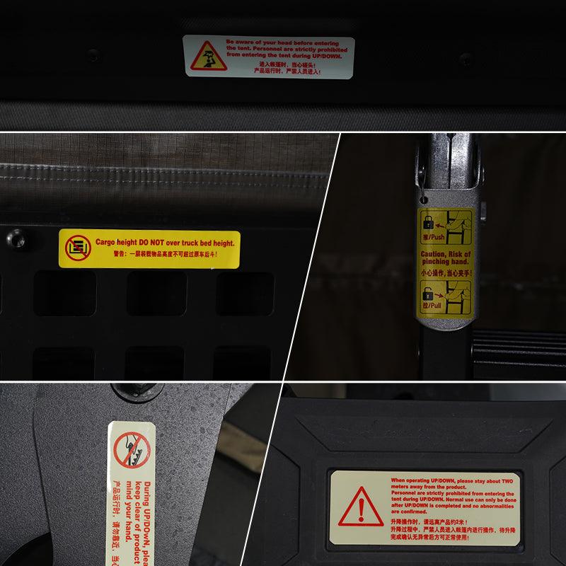 WINGMAN Rooftop Tent - 3 Person Secure Rooftop Tent