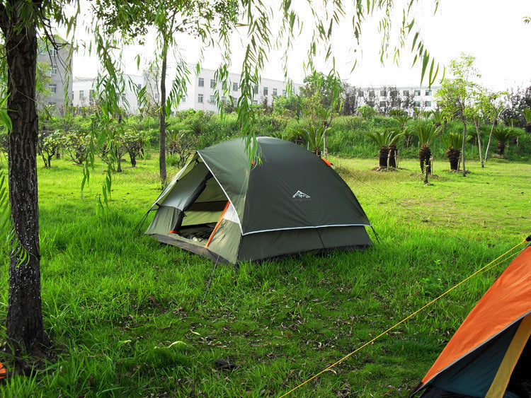 3 Person Tent - Rain Cover with Dual Entrance
