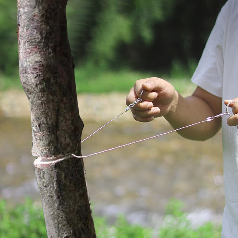 Outdoor Travel Survival Kit - Mini Camping Tools, Emergency Blanket, Compass, Ferro Rod and Knife