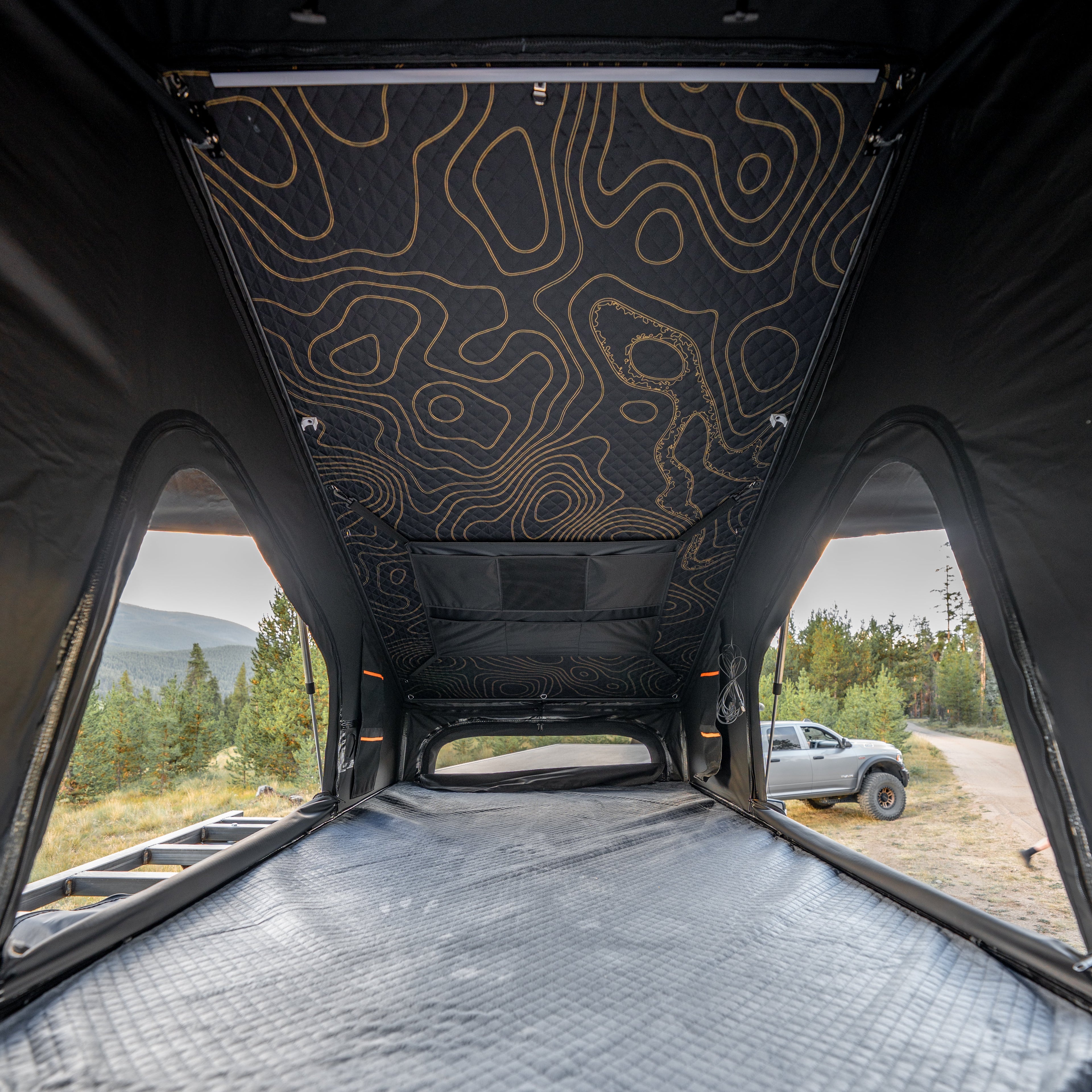 ÖVRLNDR 2P ROOF TOP TENT (Black) - Universal Rooftop Tent