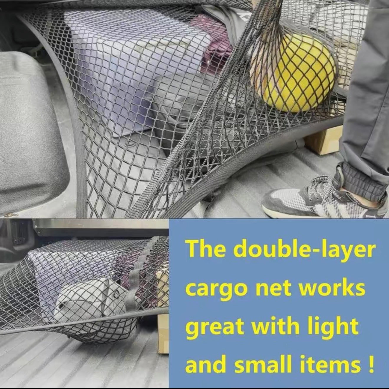StretchHold Cargo Net - Universal Cargo Containment