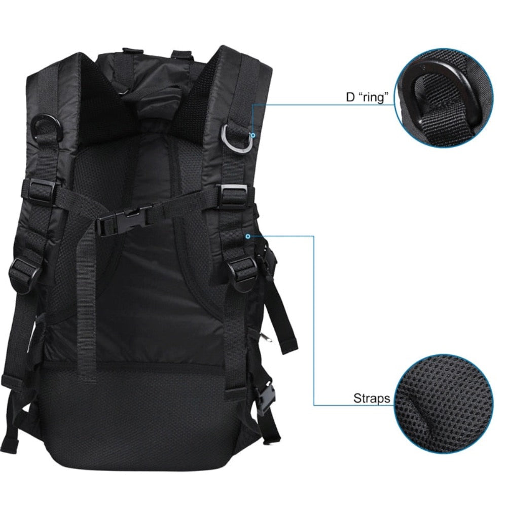Lightweight Hiking Backpack - 50L Tactical Hiking Pack