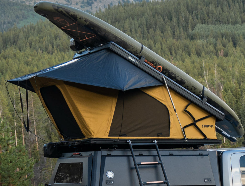 ÖVRLNDR 2P ROOF TOP TENT (Tan) - Universal Rooftop Tent