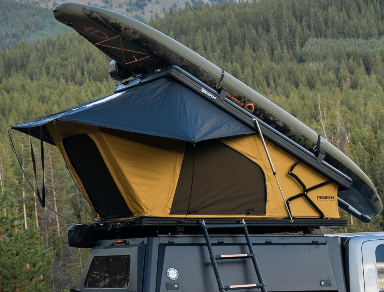 ÖVRLNDR 2P ROOF TOP TENT (Tan) - Universal Rooftop Tent