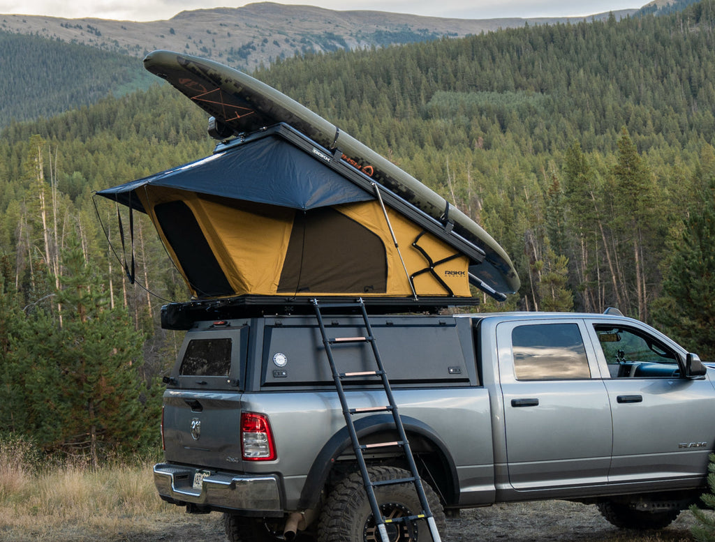 ÖVRLNDR 2P ROOF TOP TENT (Tan) - Universal Rooftop Tent