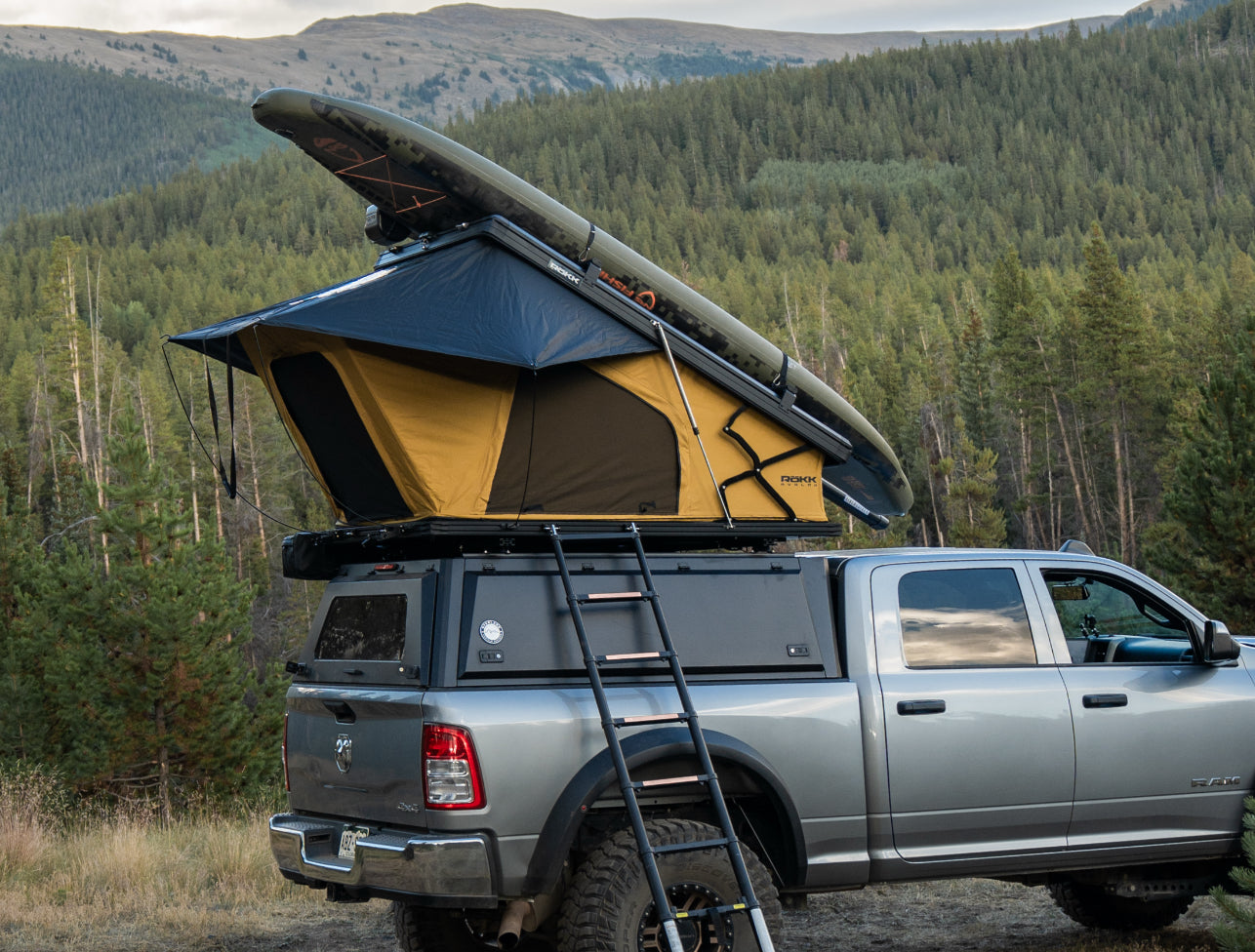 ÖVRLNDR 2P ROOF TOP TENT (Tan) - Universal Rooftop Tent